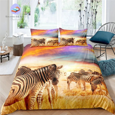 Housse de Couette Zèbre Afrique